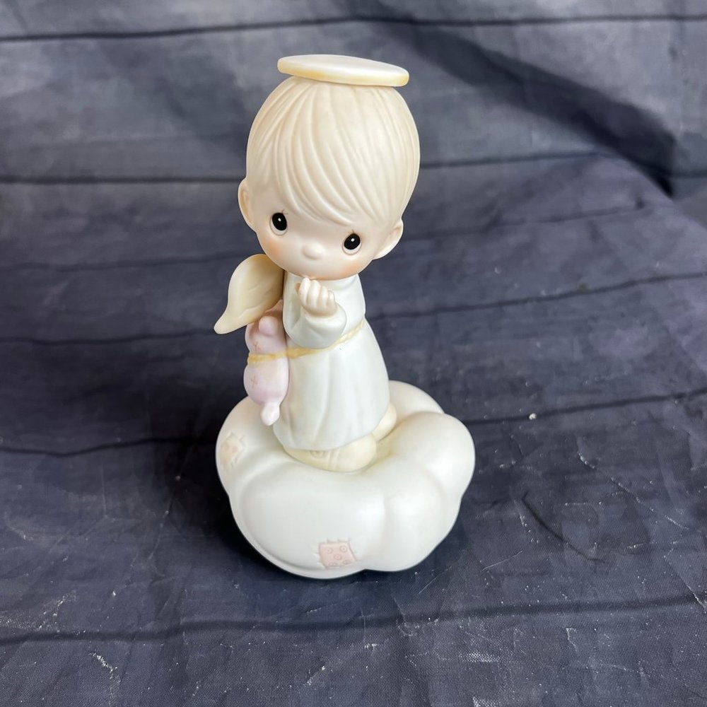 Precious Moments  You Can Fly  Angel Figure 1986 Samual Butcher